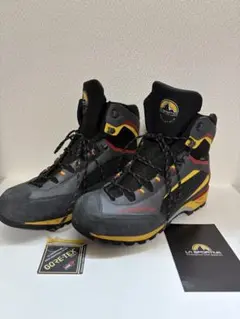 美品 LA SPORTIVA 登山靴 ドランゴタワー ブラック/イエロー