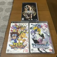デジモンシリーズ3本セット PSP