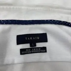 TAKAQ シャツ Lサイズ アイロン不要