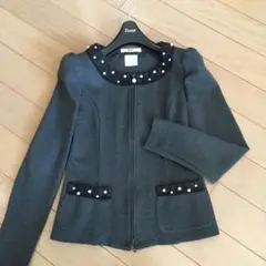 美品 Rene ルネ ジャケット ダブルジップアップ サイズ34