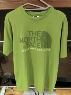 ノースフェイスtシャツ　グリーン