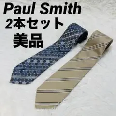 【美品】Paul Smith ポールスミス ネクタイ ドット ストライプ