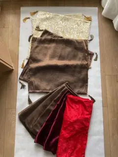 値下げしました【10枚セット】中古クッションカバー 45×45cm ハンドメイド