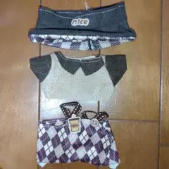 LABUBU THE MONSTERS 17cm ラブブ ぬい服 着せ替え