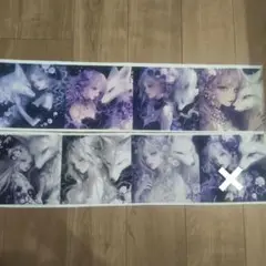 狐と花と真珠レディ7パネル