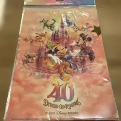 東京ディズニーリゾート 40周年クリアファイル
