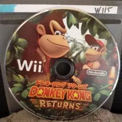 ドンキーコング　リターンズ【wiiディスクのみ】動作品！！おまとめでお得