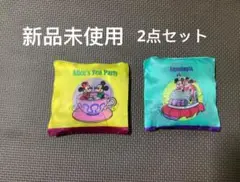 新品未使用 ディズニー　エコバッグ　カプセルトイ　2個 セット 両面柄