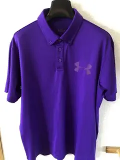 [新品]Under Armour 紫 ポロシャツ