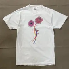 90s MAZE tシャツ ビンテージ usa old フラワープリント 80s