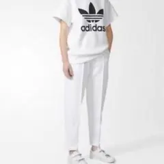 【希少XL】入手困難 adidas by HYKE トラックパンツ 白 ハイク