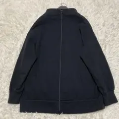 現行ヨウジヤマモト　REGULATION バックダブルジップ スウェット　M黒