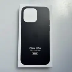 iPhone 13Pro ミッドナイト シリコーン ケース 純正　アップル