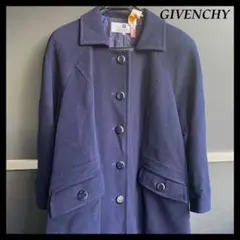 GIVENCHY カシミヤコート ロングコート ネイビー
