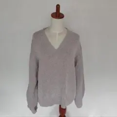 Lolae' Maglia Vネック長袖ニットセーター