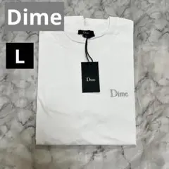 新品・未使用★Dime ロゴTシャツ　ホワイトLサイズ