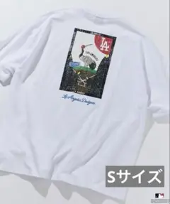 【別注】 MLB公式 ドジャース FREAK’S STORE花札プリントTシャツ