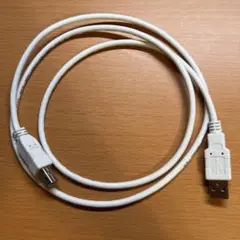 プリンターケーブル1.0m USB USB2.0 USB Bケーブル 白