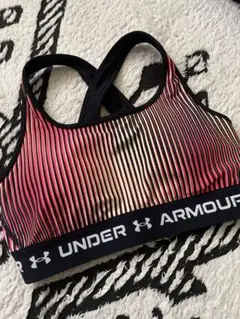 UNDER ARMOUR スポーツブラ M グラデーションピンク