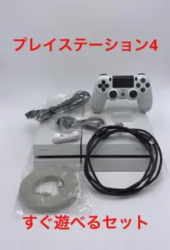 完動品 PS4 CUH-1000 500GB 本体セット 1223217