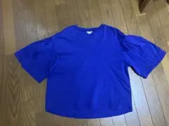 AMERICAN HOLIC ベルスリーブトップス M Blue