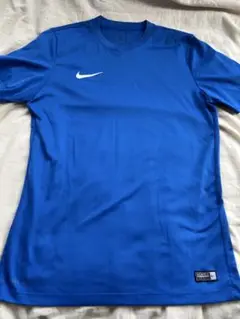 【値下げ】Nike Dri-FIT 青シャツ Mサイズ 送料込み