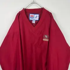 00s プロチーム ナイロンプルオーバー ナイロンジャケット 赤
