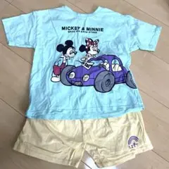 ミッキー＆ミニー Tシャツとショートパンツ セット