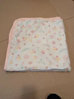 【ニトリ】冷感敷きパッド　花柄　ピンク