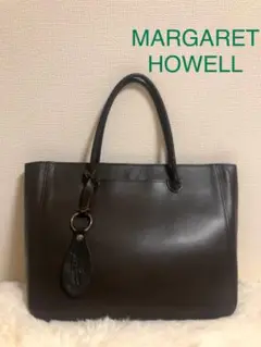 SALE マーガレットハウエル レザー トートバッグ