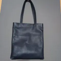 本革　MURAトートバッグ ネイビー