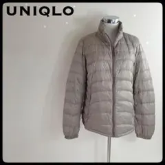 UNIQLO ãŠãã¯ã ãŠã«ãã©ã©ã€ãããŠã³ ããŒãžã¥ ã¬ãã£ãŒã¹ L
