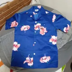 SUNMARI FASHIONS ポリアロハシャツ made in hawaii