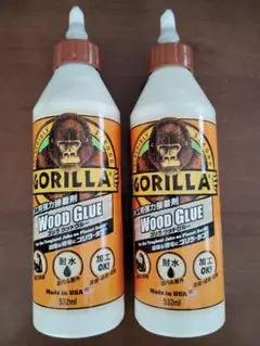 Gorilla Wood Glue 532ml 2本セット