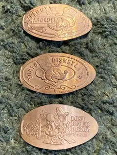 ディズニー Disney スーベニアコイン 131枚セット