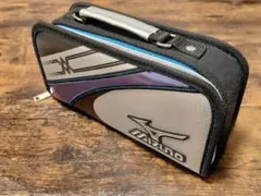 Mizuno 裁縫セットケース シルバー/ブラック/ブルー