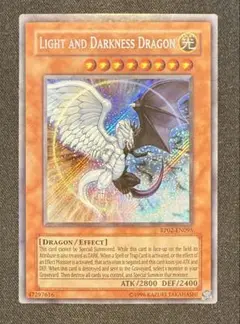 遊戯王 英語 RP02 シク 光と闇の竜 1枚 シークレット コナミデジタルエンタテインメント 【遊戯王/英語版】光と闇の竜