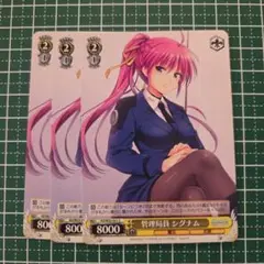 ヴァイスシュヴァルツ 管理局員 シグナム