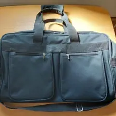 レイリカメイト ビジネスバッグ ブラック 黒　A4収納　中古　レディース　メンズ