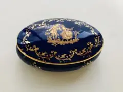 LIMOGES CASTEL FRANCE リモージュ ピルケース 真鍮