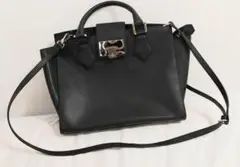 Vivienne Westwood スクイグル柄 ショルダーストラップ付き