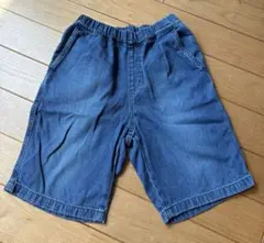 ユニクロ　デニムハーフパンツ 150