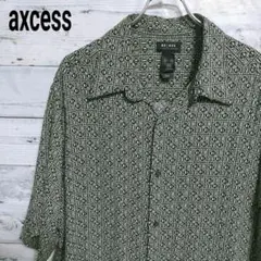 《激レア》axcss半袖シャツ☆総柄半袖シャツ
