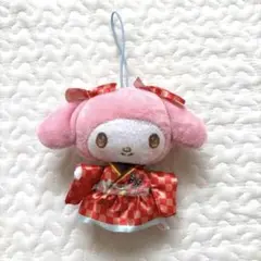 マイメロディ 浴衣ドレス ぬいぐるみ マスコット