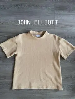 JOHN ELLIOTT ジョンエリオット　半袖　モックネック　Tシャツ　ニット