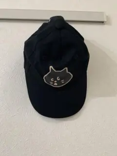 ⭐️値下げ　お買い得❗️キッズ　NYA- にゃーマーク付きキャップ