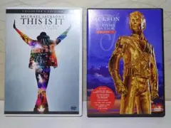 マイケル・ジャクソン DVD 2点セット／Discきれいです✨