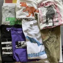 恐竜・エヴァンゲリオンTシャツセット