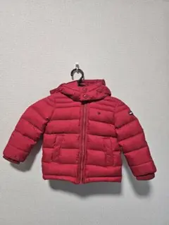 TOMMY HILFIGER フード付きダウンコート 80