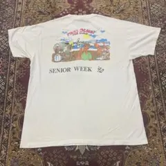 90s シングルステッチ USA製 スクービードゥ マリファナ アニメ Tシャツ